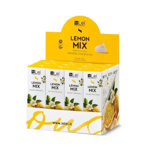 [IN831] DISPLAY MOUSSE LEMON MIX tonifiërende make-up remover (12x50ml) 