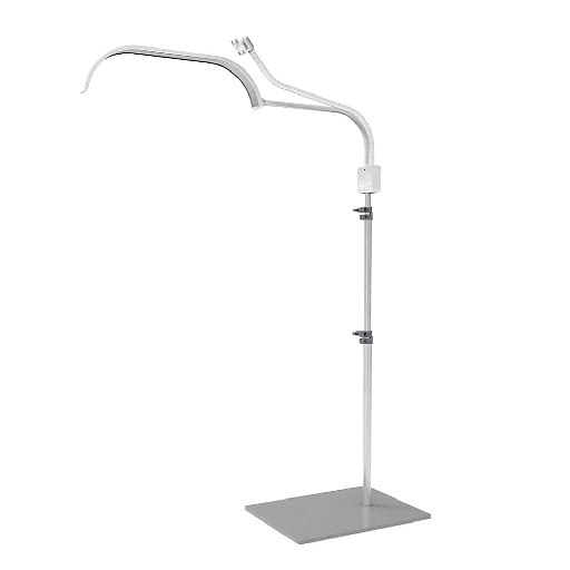 [GC06] GlamCor Horizon Light White + Flat Base Silver/White