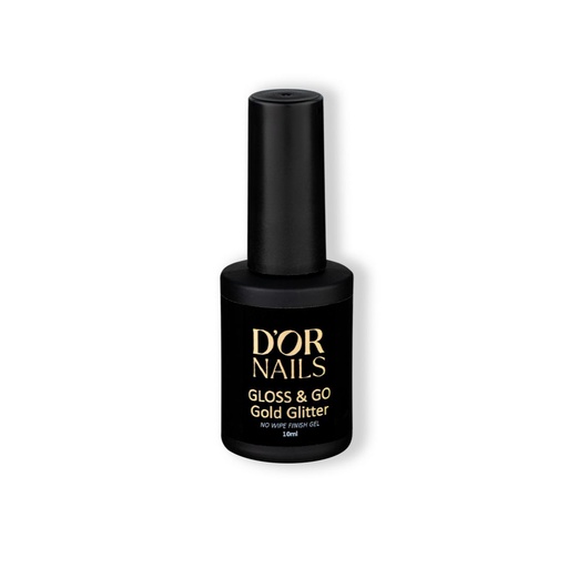 [G116] Gloss & Go Gold Glitter 10ml