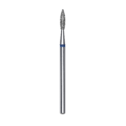[FA11B021/8] Diamond Bit Pointed Flame Blue 2.1/8mm