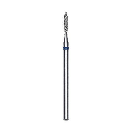 [FA11B016/8] Diamond Bit Pointed Flame Blue 1.6/8mm