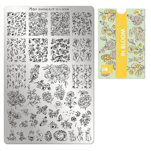 [MP130] Stamping Plate In Bloom