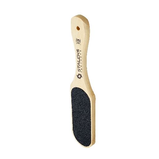[ABC-10/1] Wooden Pedicure Foot File 10 Type 1 (100/180) voetrasp