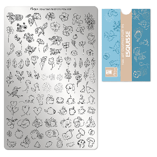 [MP125] Stamping Plate Esquisse