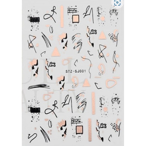 [WD530] Sticker Stz-sj001b