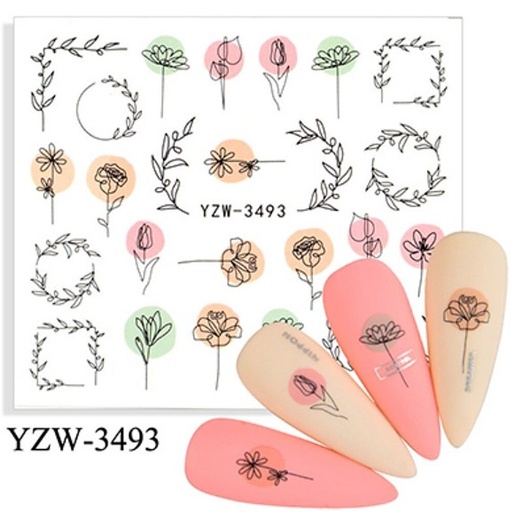 [WD526] Waterdecal Yzw-3493