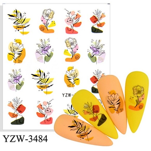 [WD524] Waterdecal Yzw-3484