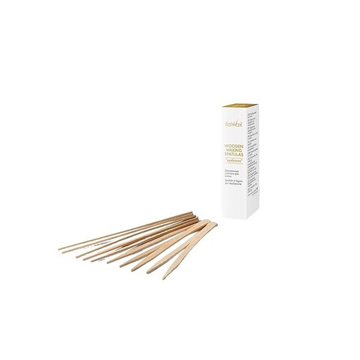 [IT822] Houten Wax Spatels Voor Wenkbrauwen 50St