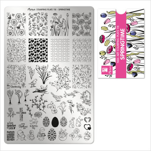 [MP118] Stamping Plate Springtime