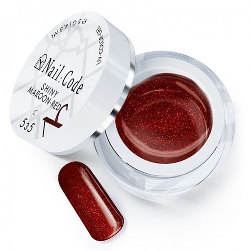 [C535] Shiny Maroon Red 5ml