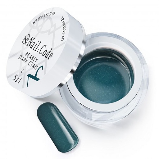 [C521] Pearly Dark Cyan 5ml