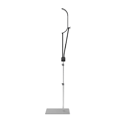 [GC05] GlamCor Horizon Light Black + Flat Base Silver/Black