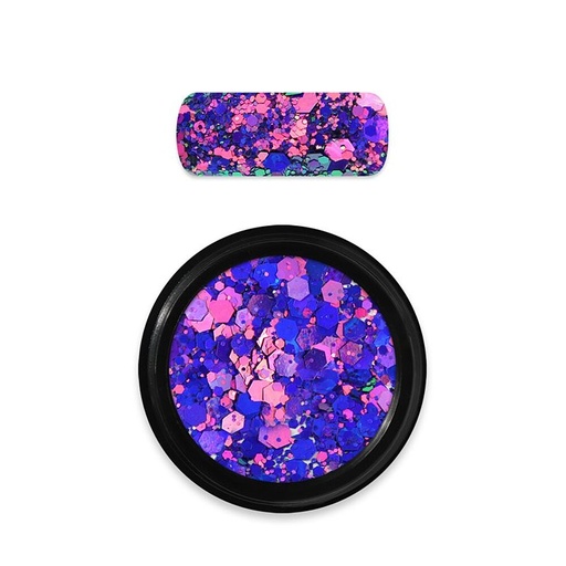 [MN067] Holo Glitter Mix Chameleon Purple