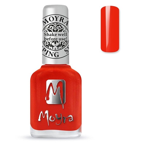 [ML41] Stamping Polish Amber Orange