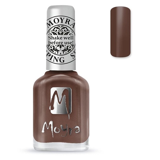 [ML37] Stamping Polish Chocolate Brown