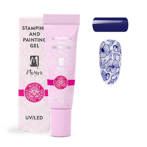 [MSG6] Stamping And Painting Gel No.06 Blue