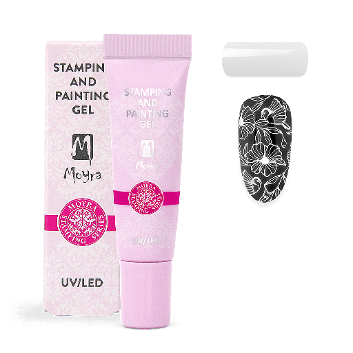 [MSG1] Stamping And Painting Gel No.01 White
