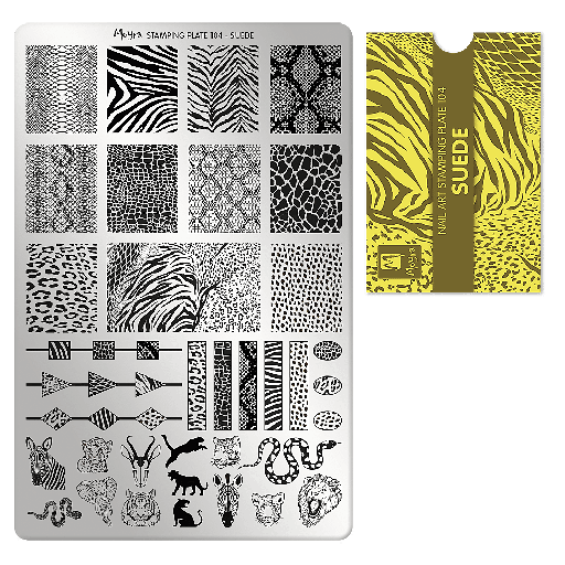 [MP104] Stamping Plate Suede