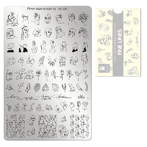 [MP102] Stamping Plate Fine Lines