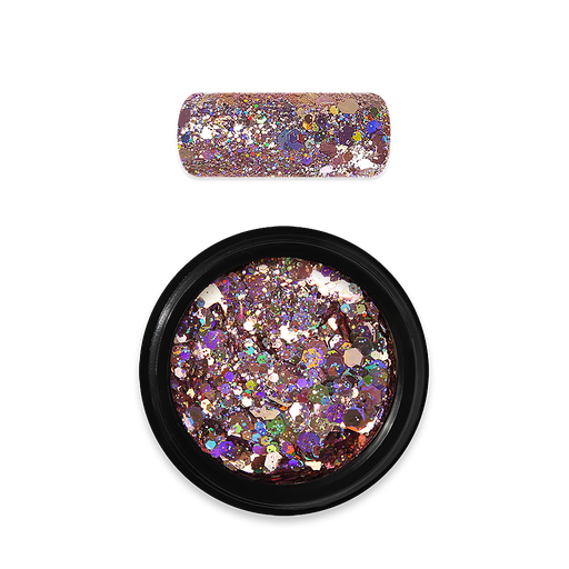 [MN042] Holo Glitter Mix Rose Gold