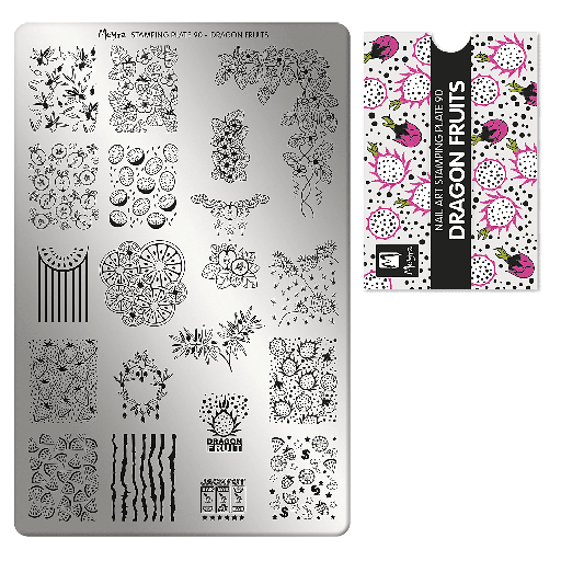 [MP90] Stamping Plate Dragon Fruits