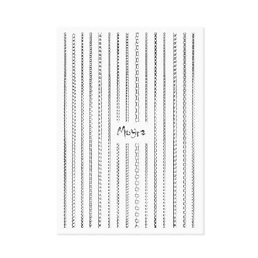 [MST07] Sticker Chain Silver