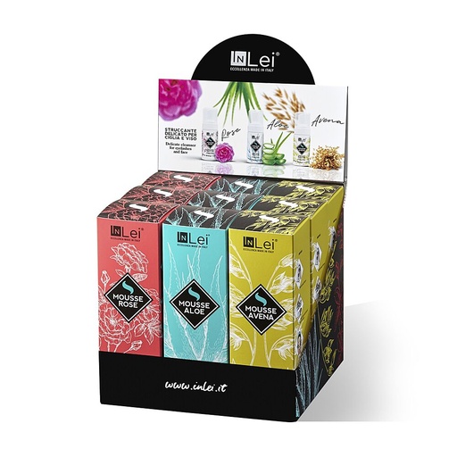 [IN810] Mousse Trio Delicate Cleanser DISPLAY 9pcs