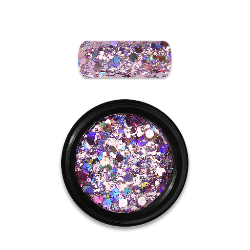 [MN018] Holo Glitter Mix Rose