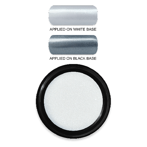 [MN008] Shell Effect Powder Silver