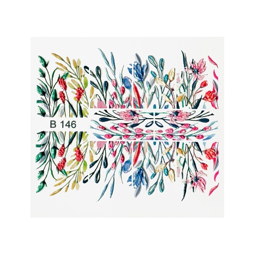 [WD501] 3D Waterdecal B146