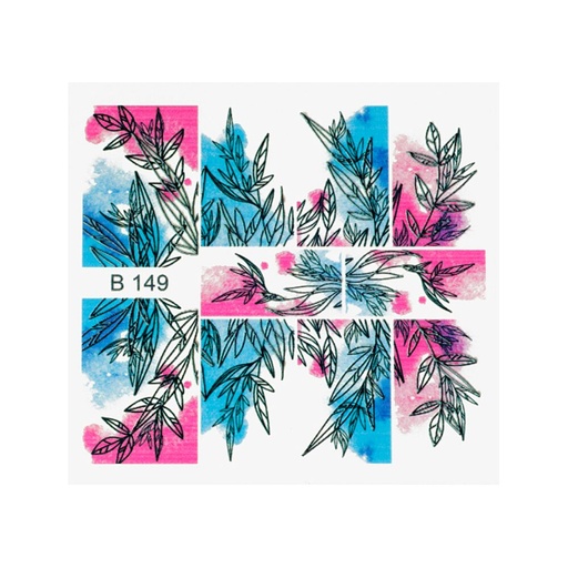 [WD500] 3D Waterdecal B149