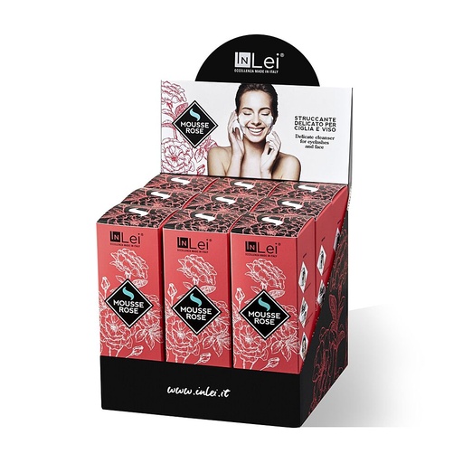 [IN809] Mousse Rose Delicate Cleanser DISPLAY 9pcs